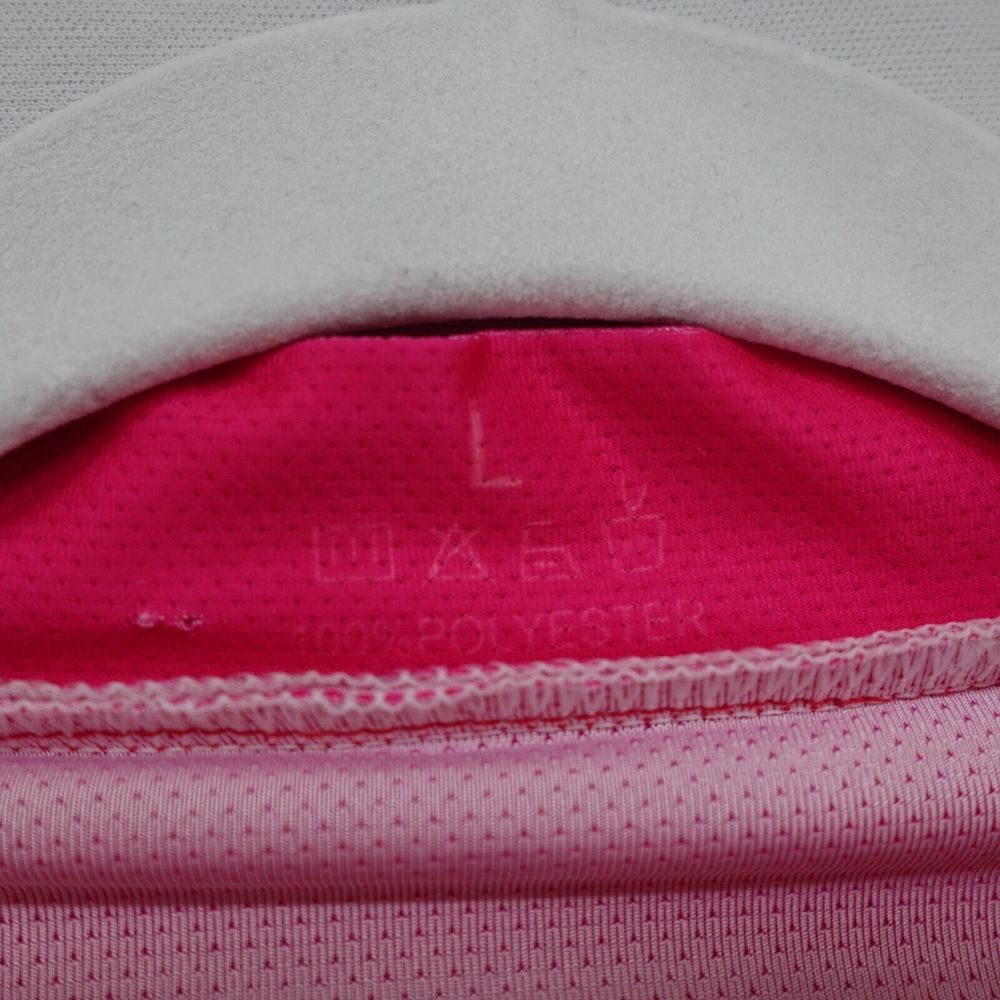 Cycle-Run Jersey Shirt Women Large Neon Pink Cycling Biking Bicycle Reflective - Picture 3 of 16